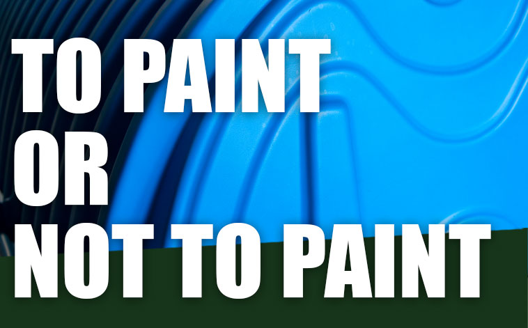 To paint or not to paint. You Decide